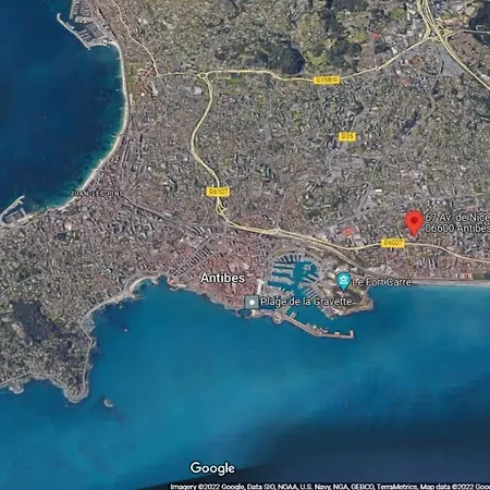 Apartment Secured Parc Velusine With Private Parking, Terrace, Pools And Tennis Courts. Antibes