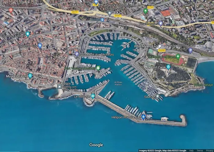 Appartement Secured Parc Velusine With Private Parking, Terrace, Pools And Tennis Courts. Antibes